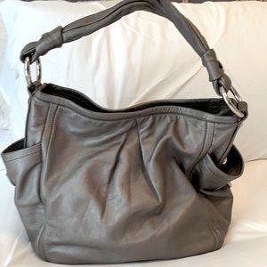 Coach Metallic Hand Bag